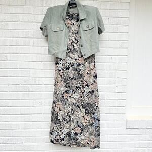Ms Choice California Vintage 90’s Dress & Jacket Set